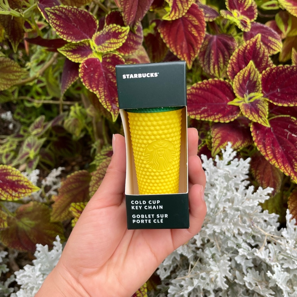 - Starbucks Pineapple Keychain! Hawaii exclusive pineapple studded tumbler…